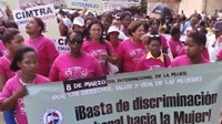 Dominican Republic: Unions marching on March 8 asking for women's rights and equality
