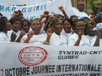 Guinea: SYNTRAD celebrated Oct 7, the World Day of Decent Work