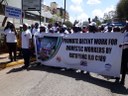 Kenya: Domestic workers participate in the C189 procession before the Parliament