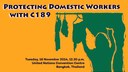Beijing+20 side event: Protecting Domestic Workers with ILO Convention No. 189 – Enhancing Women’s Economic Empowerment and Decent Work