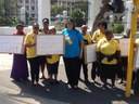 South Africa: SADSAWU protest at the Parliament demanding law protection for domestic workers