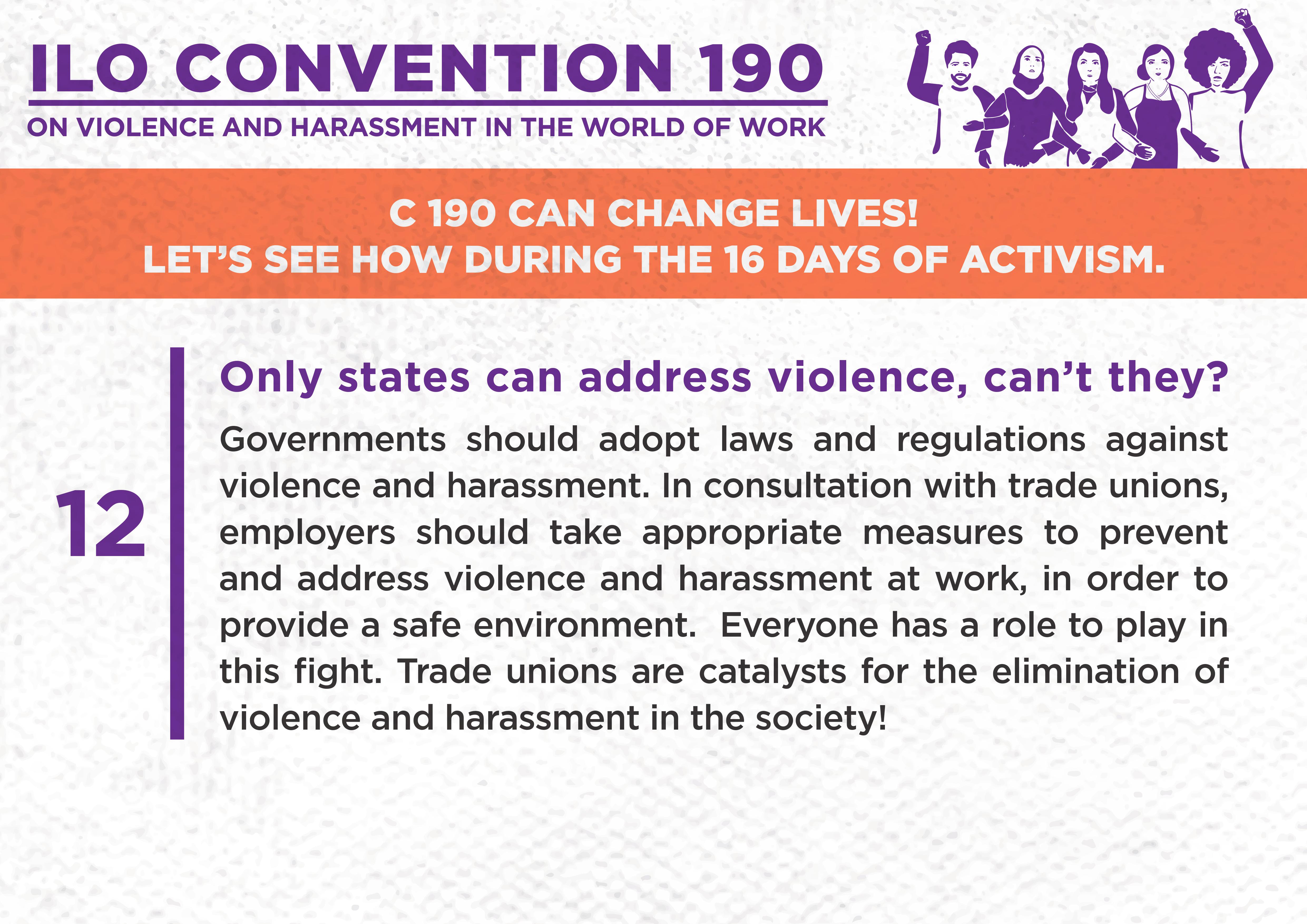 12. Only states can address violence, can’t they?