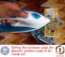 Minimum wage for domestic workers needs to be ironed out