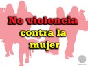 No violencia contra la mujer