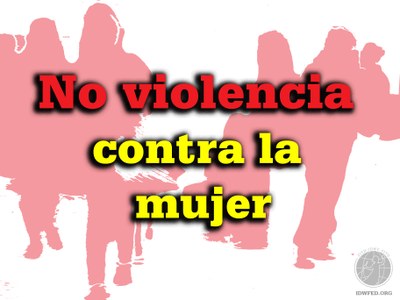 No violencia  contra la  mujer