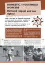 Leaflet "Mobilise for an ILO convention" - Domestic workers demand respect and our rights