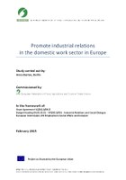 Promote industrial relations in the domestic work sector in Europe