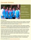 WIEGO Web Section on Domestic Workers