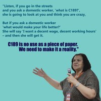 Global: Myrtle Witbooi, IDWN Chair, talks about why she is at the 2013 AFL-CIO Convention