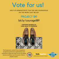 Global: Vote for Project 189 in the Walk Together Prize for Courage