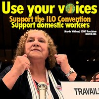 ILC108: "Use your voices, Support the ILO Convention!"