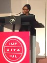 Switzerland: "We demand the respect and rights that other workers enjoy!" Shirley Pryce's speech at the IUF Congress