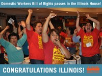 USA: Illinois House passes Domestic Workers Bill of Rights