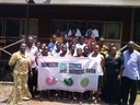 Ghana: DSWU celebración del 16 de junio y la firma de la promesa Mi Justo Hogar