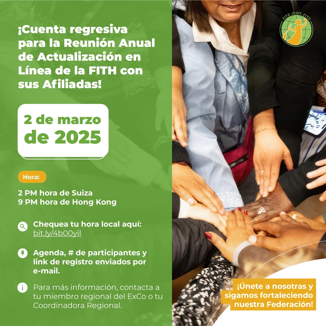 Reunión de actualización anual con afiliados